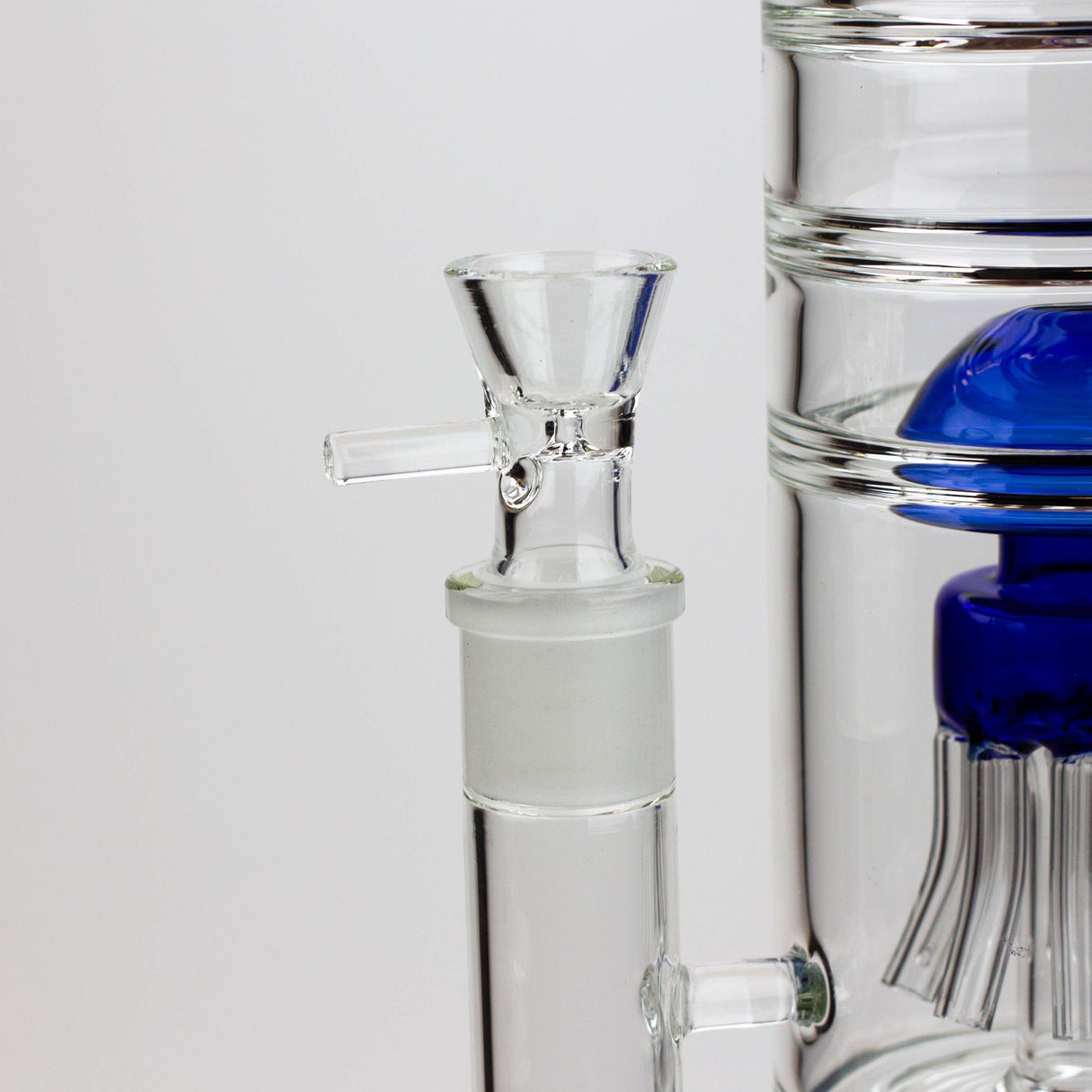 Pipe à eau en verre H2O 17" avec double diffuseur
