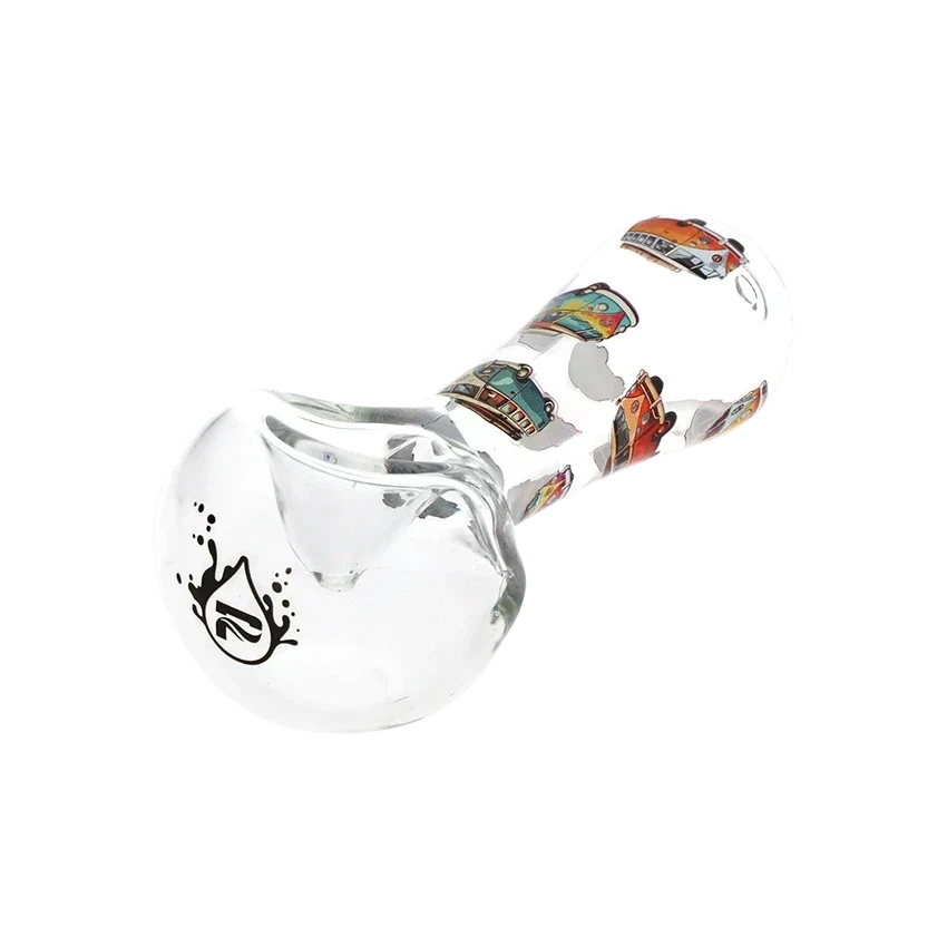 Pulsar VW Bus 4.5-Inch Glass Spoon Pipe 3 Count Set