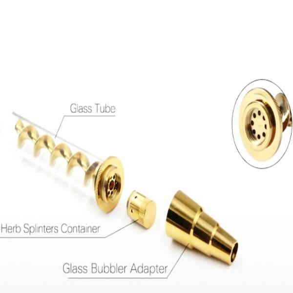 Xhaal Inc Blunt V12 Bubbler & Grinder Kit with Glass Bubbler V12 Bubbler & Grinder Kit | Canada