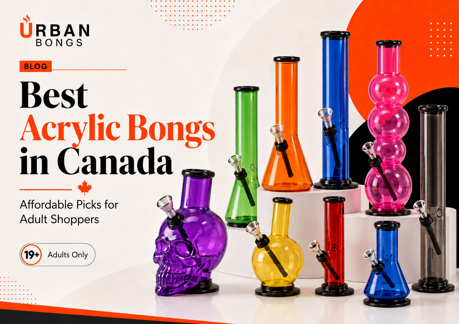10 Best Acrylic Bongs in Canada: Affordable & Durable Picks