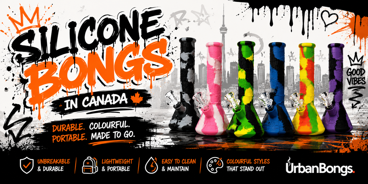 Silicone Bongs in Canada: Durable, Colourful & Portable Picks