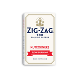 Zig Zag Slow burning White Papers Kutcorners - 25 packs