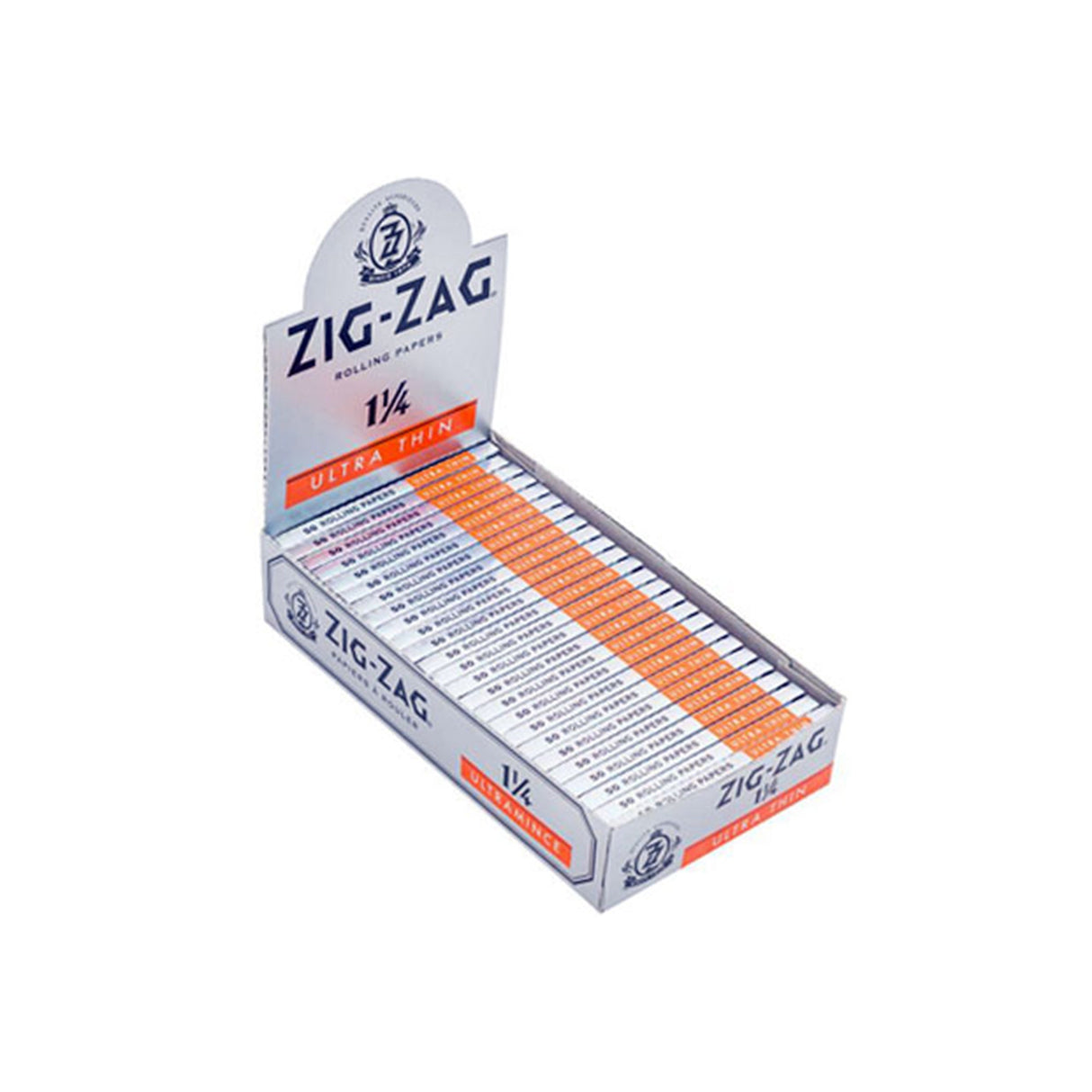 ZIG-ZAG Ultra Thin Papers 1 1/4 - 25 packs