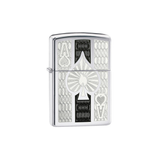 Zippo 24196 Intricate Spade Design