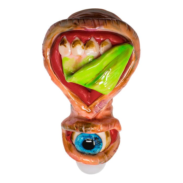 Maple Craft Inc Glass Pipe Single Eyed with Mouth 5-Inch Glass Hand Pipe Single Eyed Glass Hand Pipe Canada