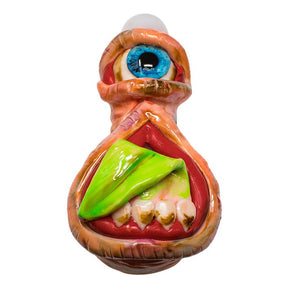 Maple Craft Inc Glass Pipe Single Eyed with Mouth 5-Inch Glass Hand Pipe Single Eyed Glass Hand Pipe Canada