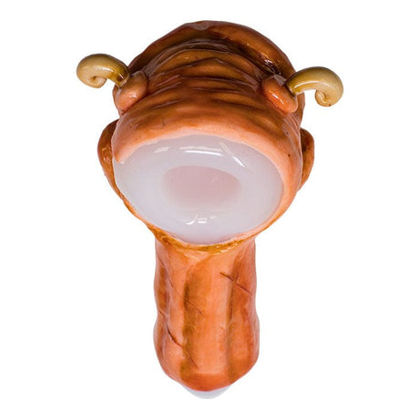Maple Craft Inc Glass Pipe Green Eyed Creepy Smile Borosilicate Hand Pipe Green Eyed Fictional Glass Hand Pipe