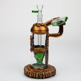 NG-9 inch Copper Plated Gas Mask Bubbler [N8034]