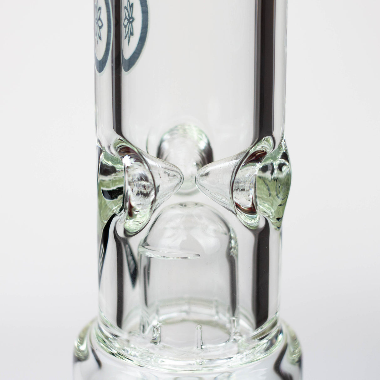 preemo Glass Bong preemo - 19 inch Dome Over Double Disc Perc [P016] preemo - 19 inch Dome Over Double Disc Perc [P016]