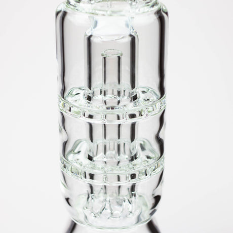 preemo Glass Bong preemo - 19 inch Dome Over Double Disc Perc [P016] preemo - 19 inch Dome Over Double Disc Perc [P016]