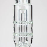 preemo Glass Bong preemo - 19 inch Dome Over Double Disc Perc [P016] preemo - 19 inch Dome Over Double Disc Perc [P016]