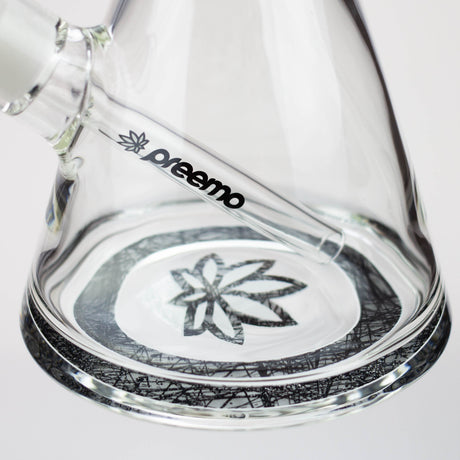 preemo Glass Bong preemo - 19 inch Dome Over Double Disc Perc [P016] preemo - 19 inch Dome Over Double Disc Perc [P016]