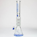 preemo Glass Bong preemo - 19 inch Dome Over Double Disc Perc [P016] preemo - 19 inch Dome Over Double Disc Perc [P016]