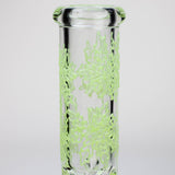 High-End Brands Glass Glass Bong NG-13 inch 7mm Glow-In-The-Dark Leaves [ST011] NG-13 inch 7mm Glow-In-The-Dark Leaves [ST011]