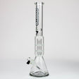 preemo Glass Bong preemo - 19 inch Dome Over Double Disc Perc [P016] preemo - 19 inch Dome Over Double Disc Perc [P016]
