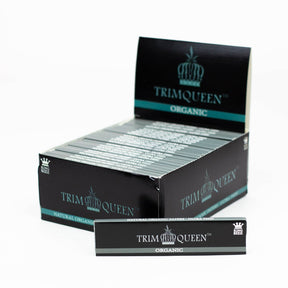 Trim Queen King Size Trim Queen Premium King Size Organic Rolling Papers - 50 Pack Trim Queen King Size Organic Papers - 50 Pack