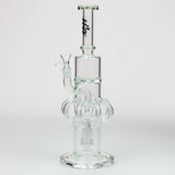 15" H2O Glass water recycle bong [H2O-32]