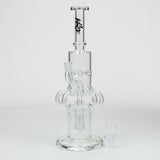 15" H2O Glass water recycle bong [H2O-32]