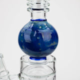 15" H2O Gold fumed sphere Glass water bong [H2O-23]