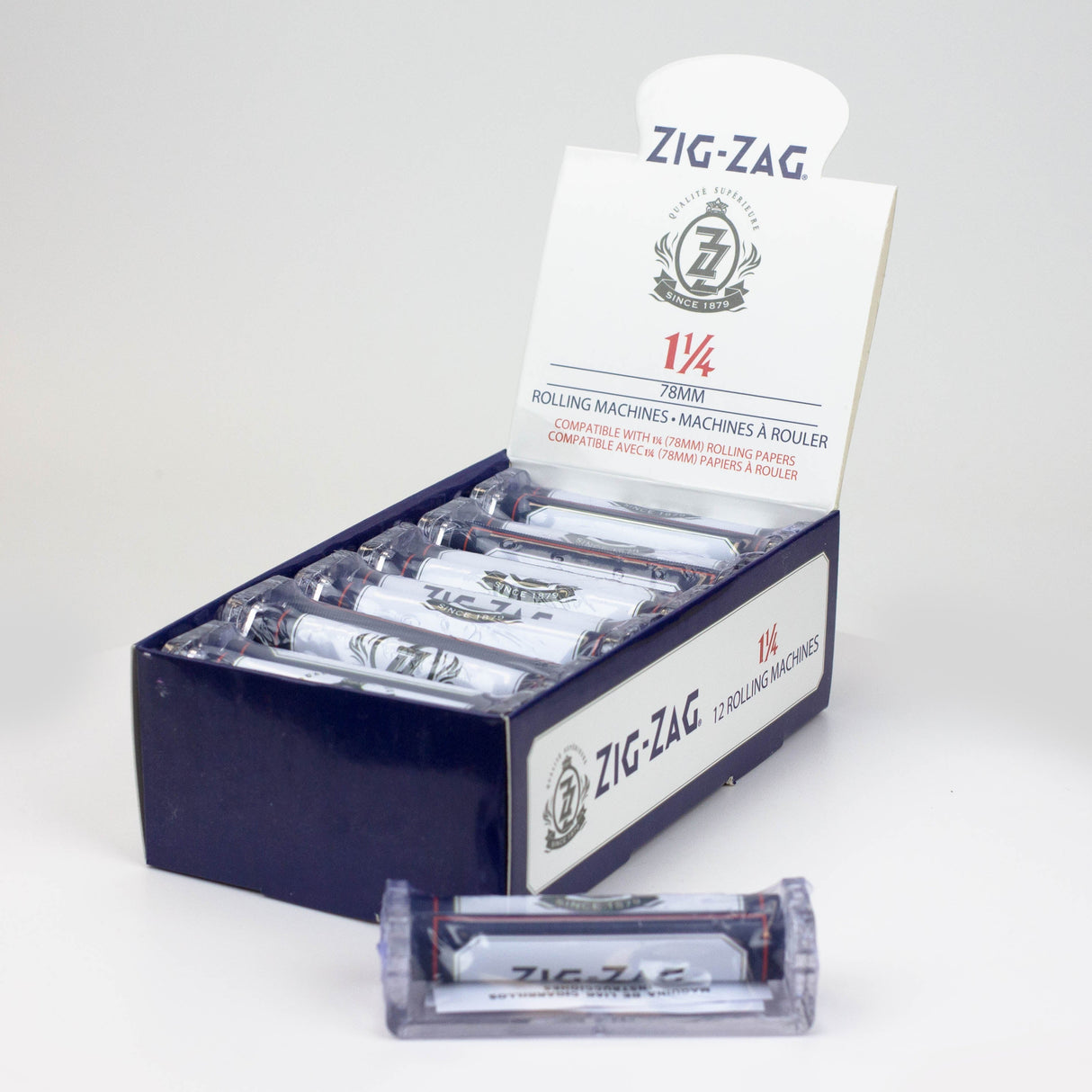 Zig-Zag 1 1/4 Rolling Machine 78 mm Box of 12 [RM1036]