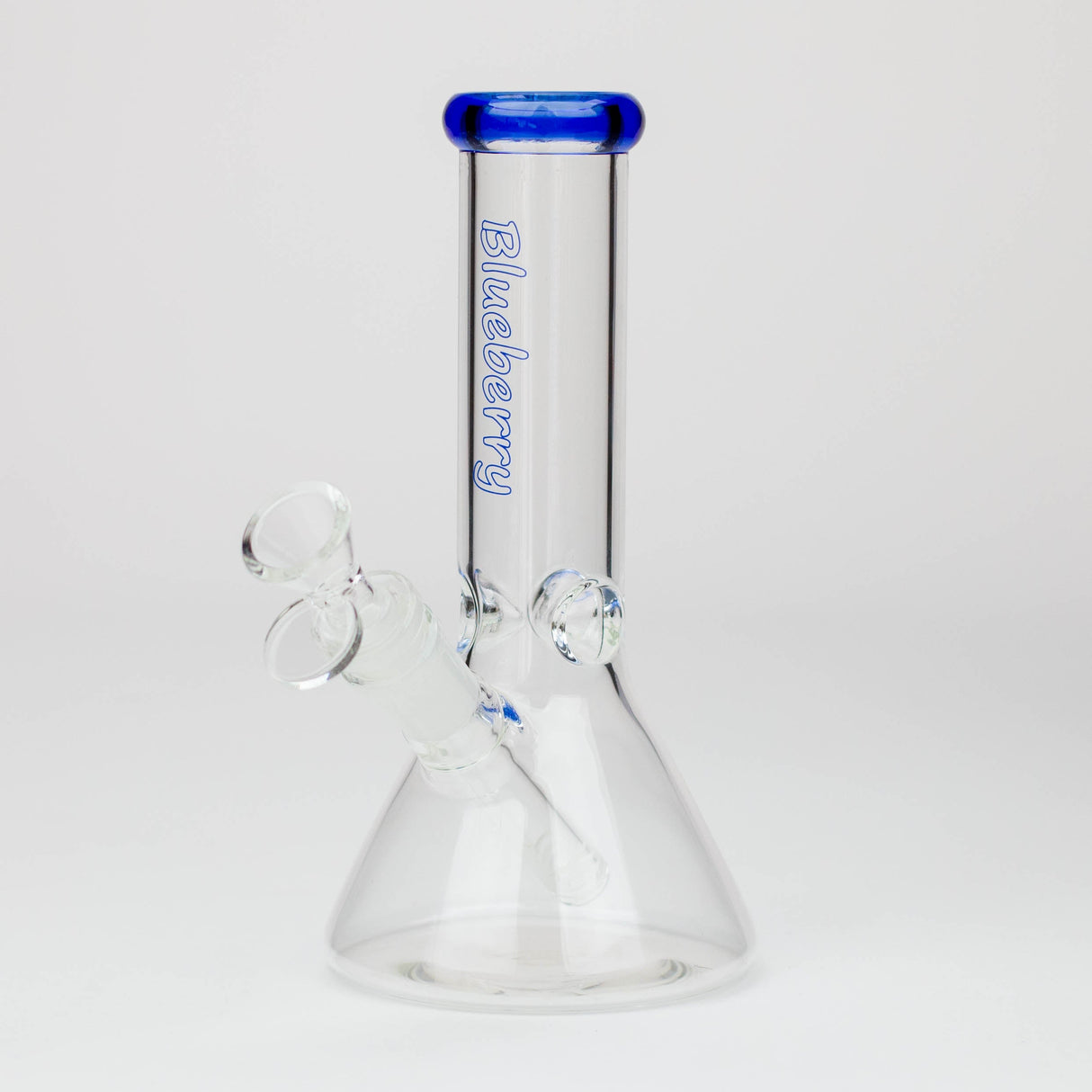 8" Blueberry glass beaker water bong ( N8040 )