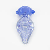 4.5" American color donut soft glass hand pipe [AM02]