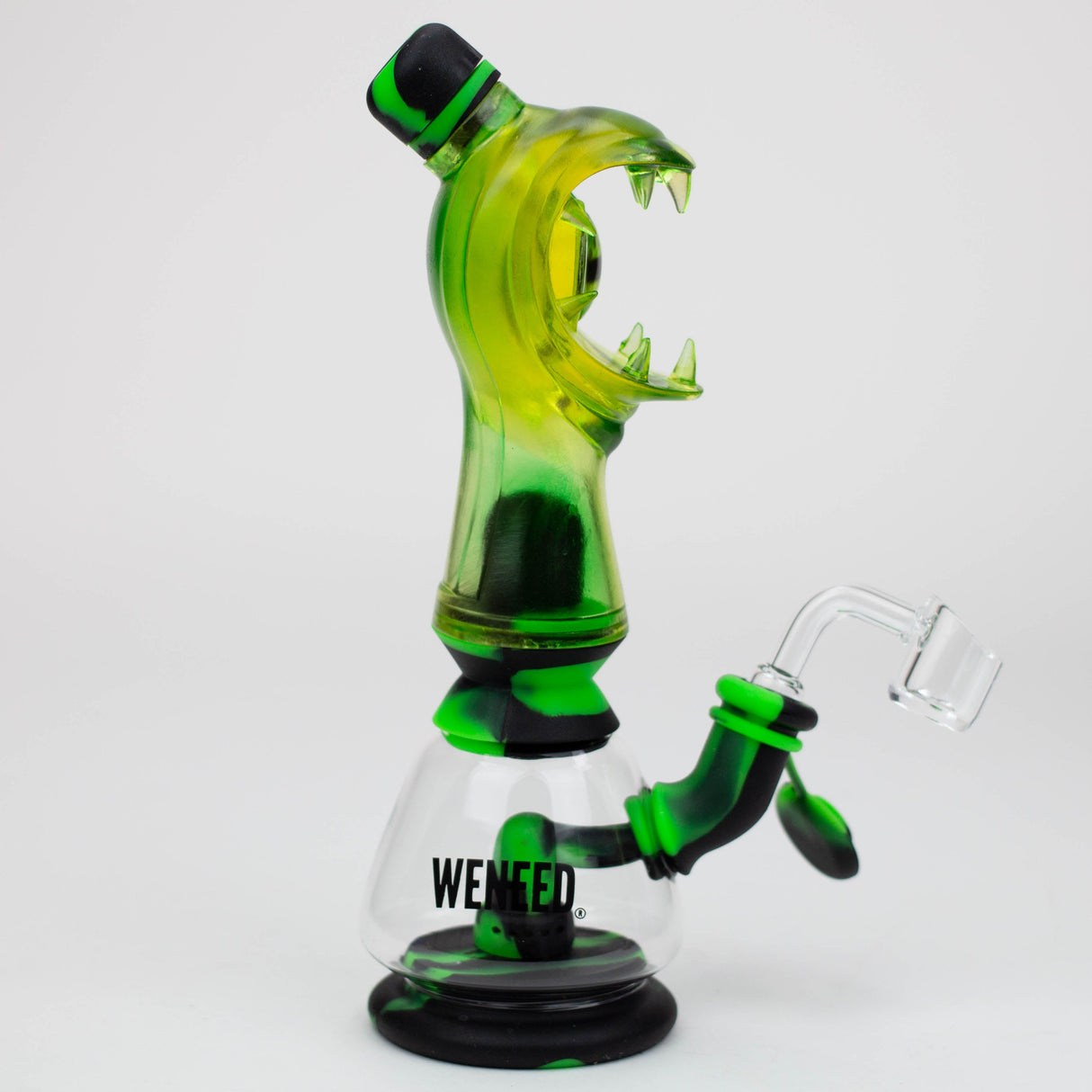 WENEED®- 9'' Leak Proof Monster Eyes Silicone Rig