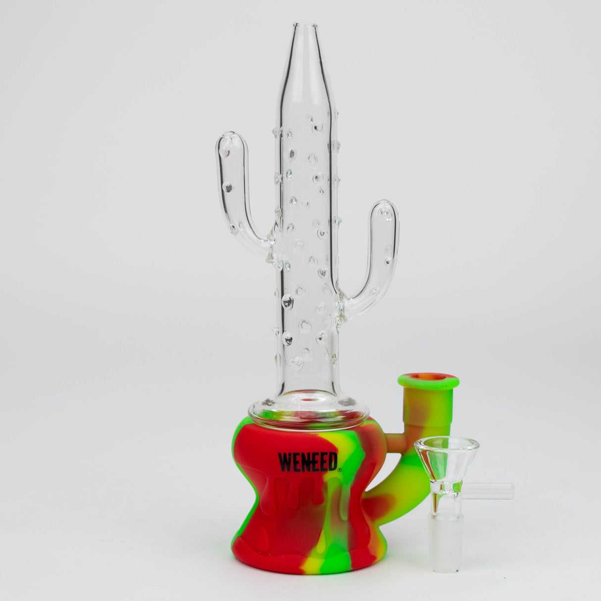 WENEED®- 9" Silicone Cactus bong