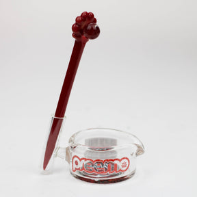 preemo Cap · Dabber · Insert · Clip · Nail preemo - Glass Dabber and Dish Set [P052] preemo - Glass Dabber and Dish Set [P052]