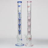 Xtreme 26" 7 mm Glass Bong with Quad Percolators