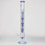 Xtreme 26" 7 mm Glass Bong with Quad Percolators