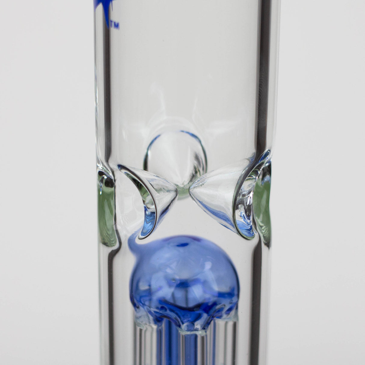 Xtreme 26" 7 mm Glass Bong with Quad Percolators