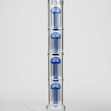 Xtreme 26" 7 mm Glass Bong with Quad Percolators