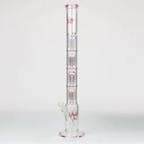 Xtreme 26" 7 mm Glass Bong with Quad Percolators