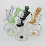 NG 6.5" Megaphone Showerhead Glass Bubbler
