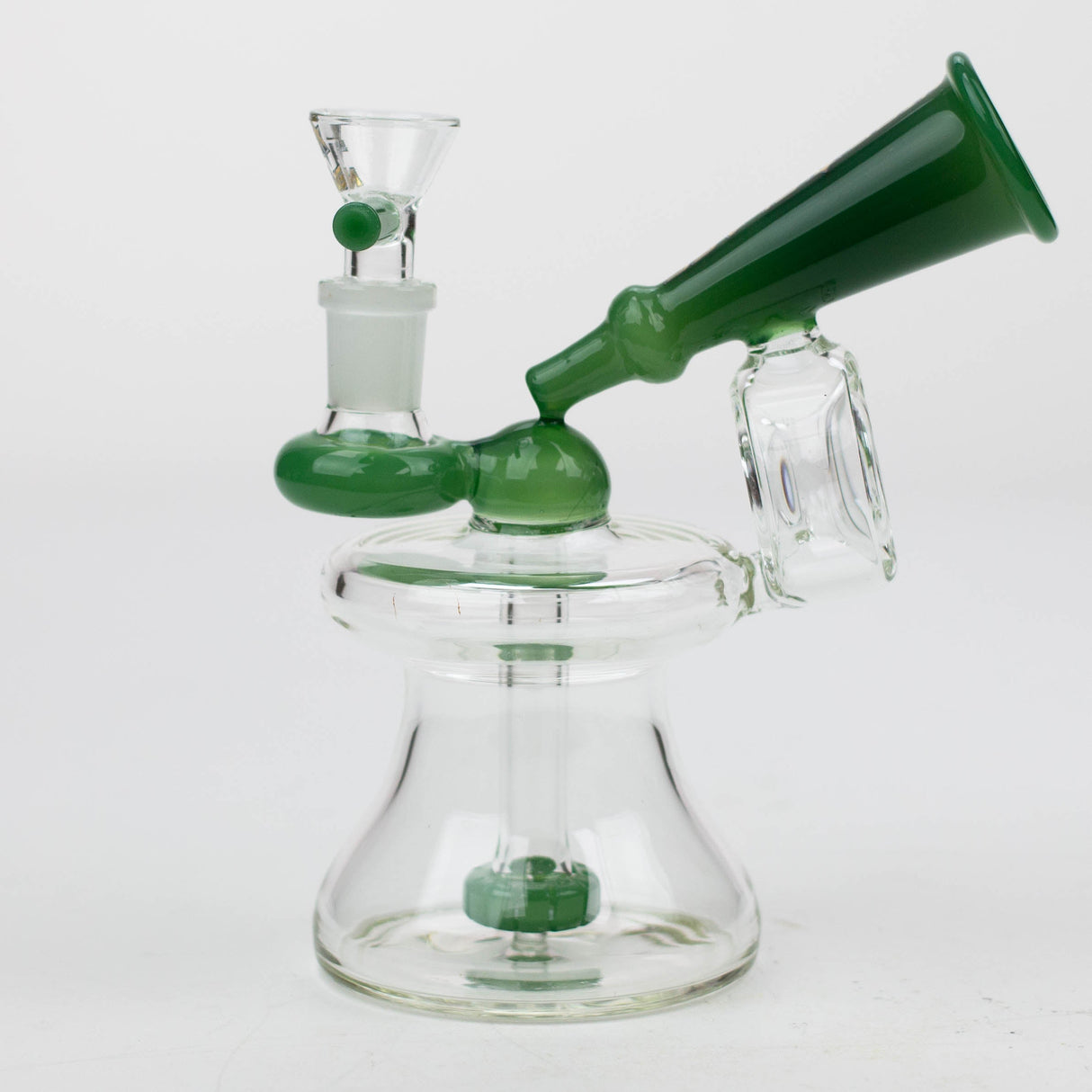NG 6.5" Megaphone Showerhead Glass Bubbler