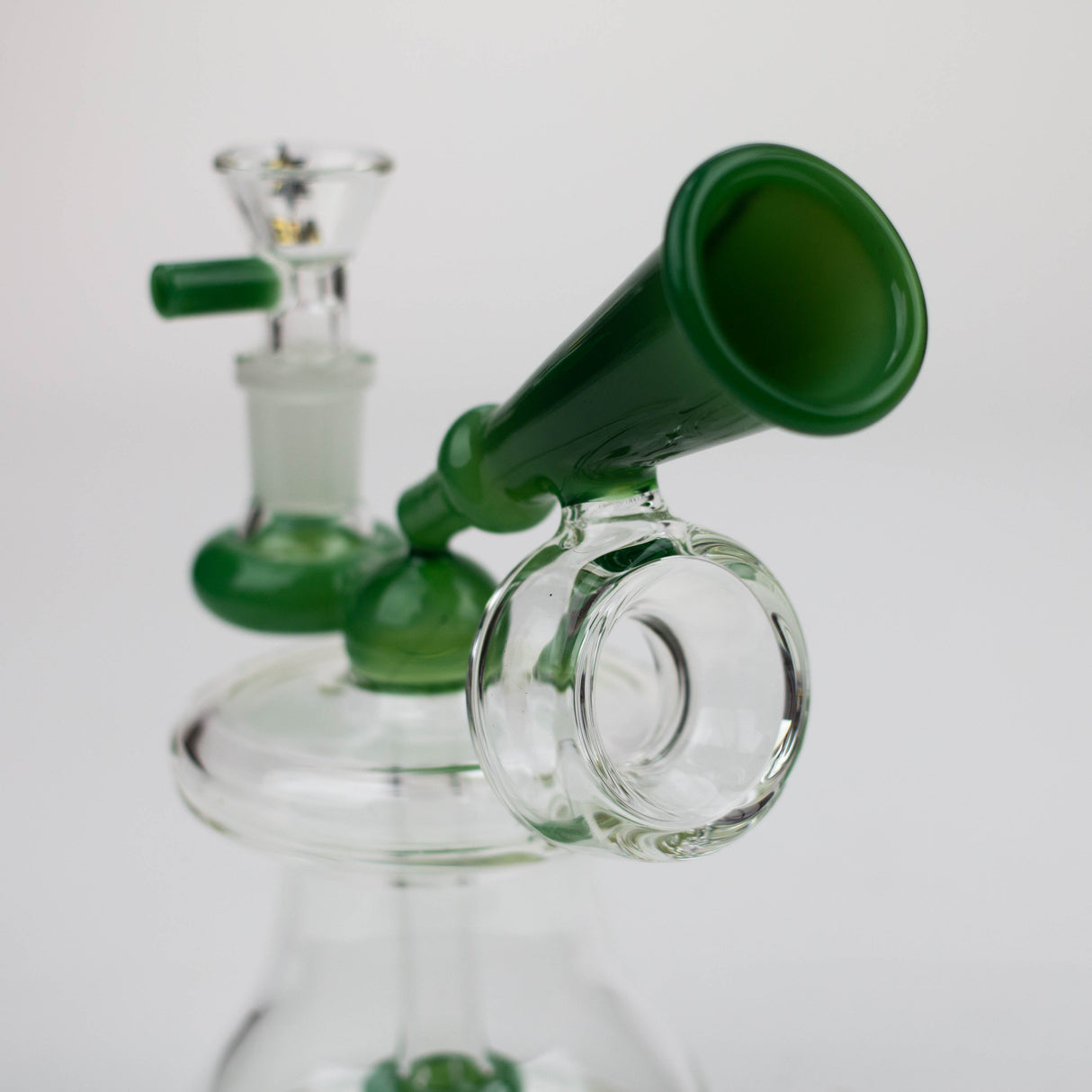 NG 6.5" Megaphone Showerhead Glass Bubbler