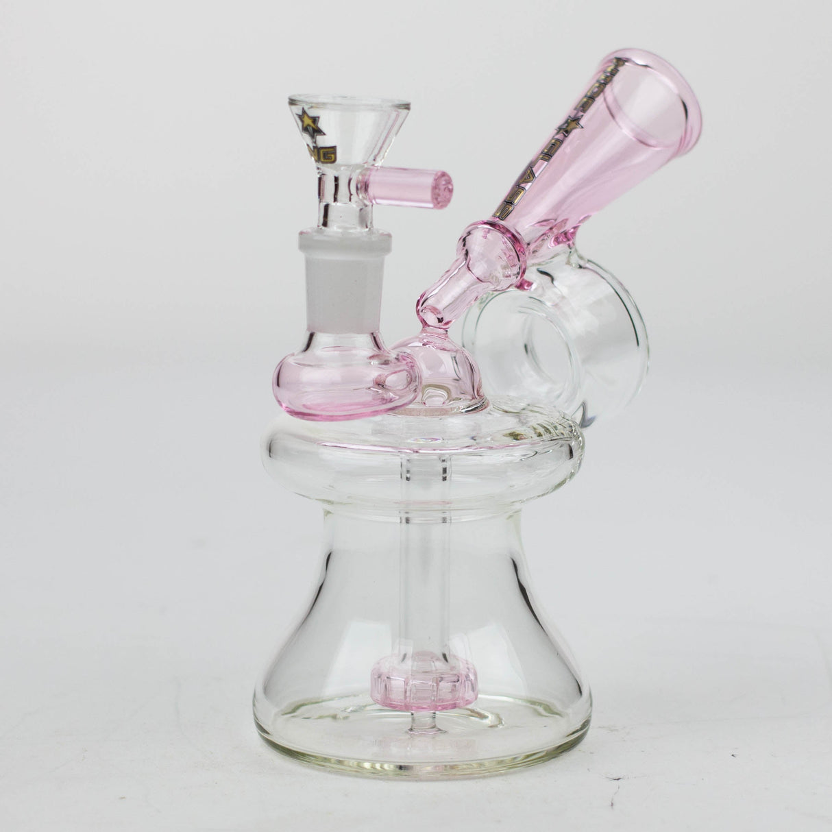 NG 6.5" Megaphone Showerhead Glass Bubbler