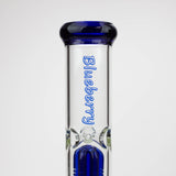 Blueberry-15 inch Double Tree Perc Beaker [S387]