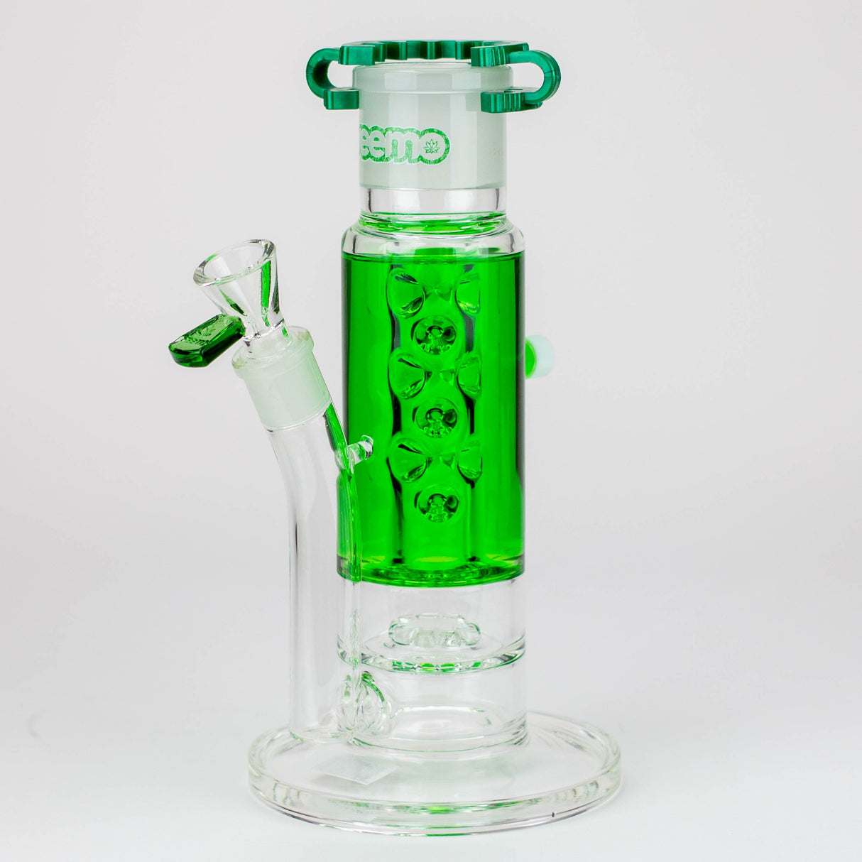 preemo Glass Bong preemo - 10 inch Vigreux Column Glycerin Base [P005] preemo - 10 inch Vigreux Column Glycerin Base [P005]