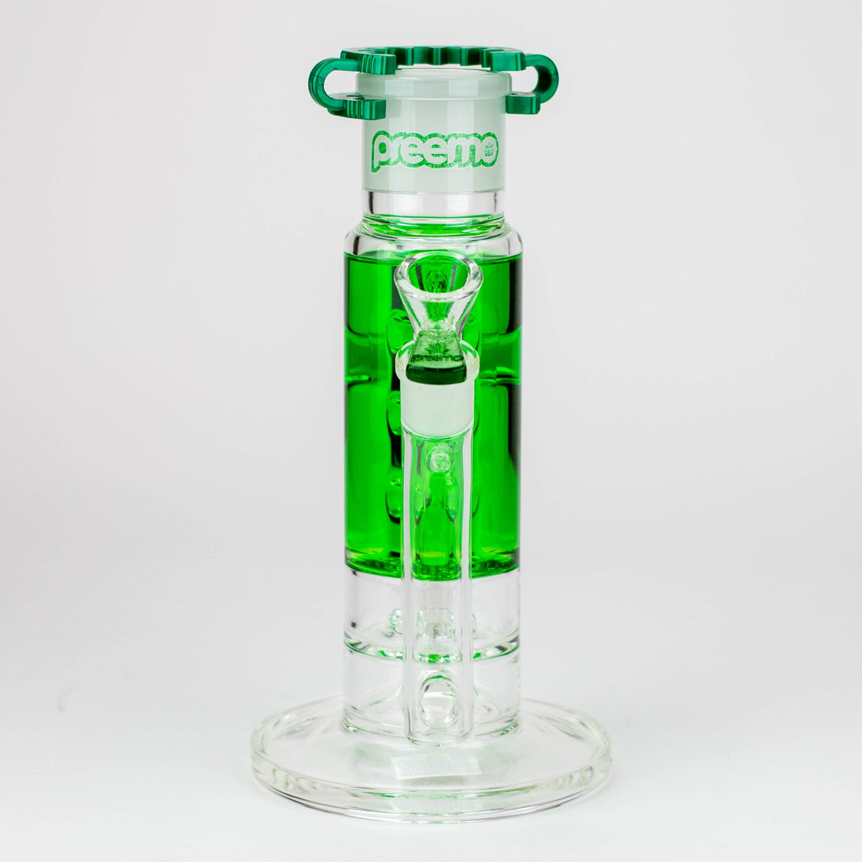 preemo Glass Bong preemo - 10 inch Vigreux Column Glycerin Base [P005] preemo - 10 inch Vigreux Column Glycerin Base [P005]