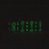 7.5" Glow in the dark Juicy box Rigs SP2070 - Egyptian