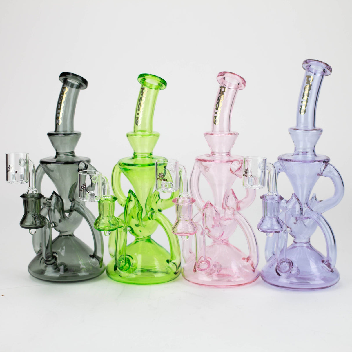 preemo Glass Rig preemo - 10 inch 4-Arm Recycler [P034] preemo - 10 inch 4-Arm Recycler [P034]
