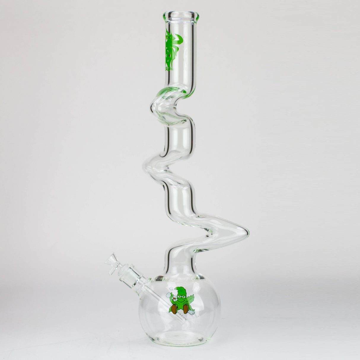 21" Xtream Zig-zag 7 mm glass water bong [XTR-Z015]