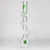 21" Xtream Zig-zag 7 mm glass water bong [XTR-Z015]