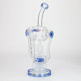 H2O | 14" glass water bong [H2O-5022]