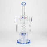 H2O | 14" glass water bong [H2O-5022]