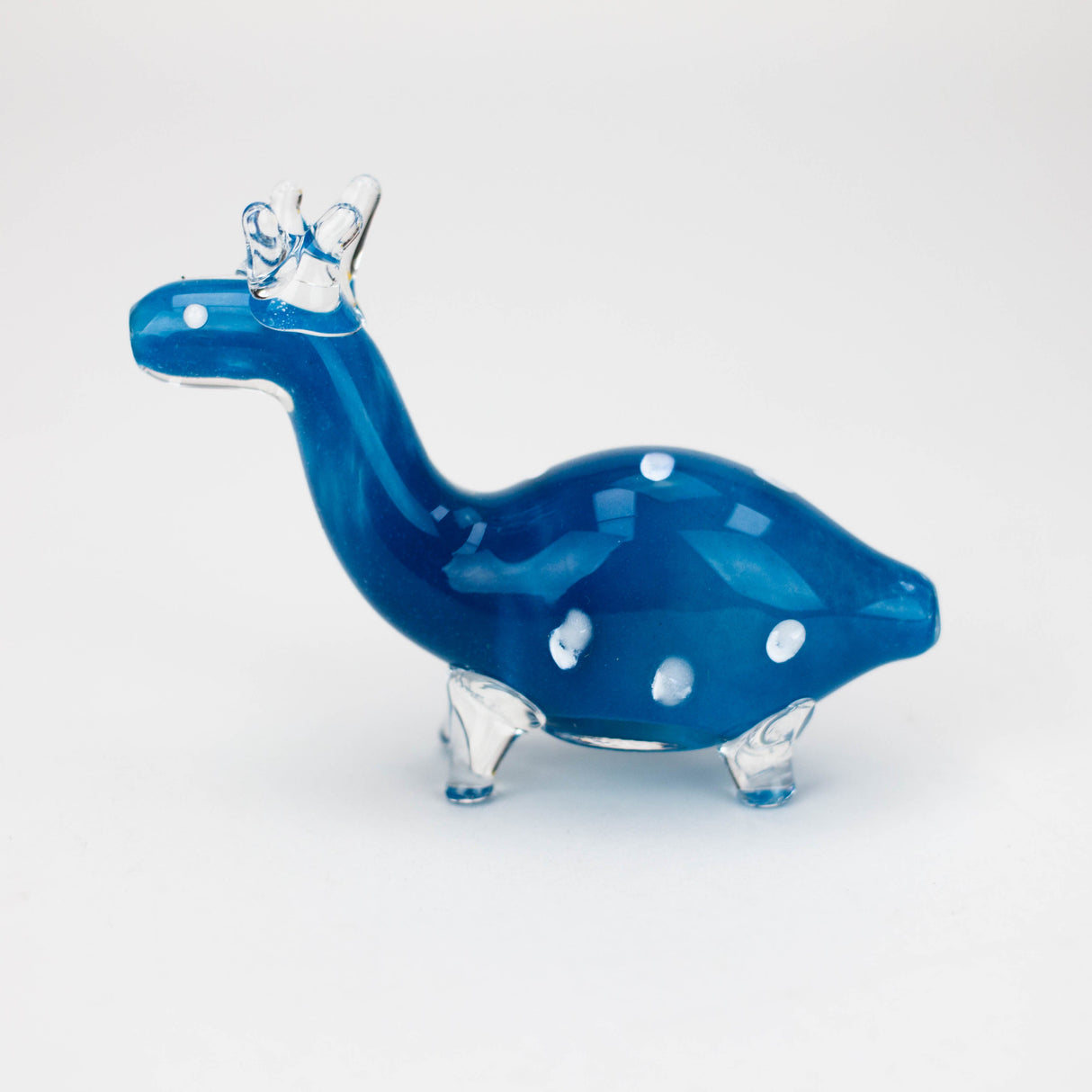 Standing Deer 3.5" Glass Hand Pipe