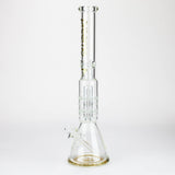 preemo Glass Bong preemo - 19 inch Dome Over Double Disc Perc [P016] preemo - 19 inch Dome Over Double Disc Perc [P016]
