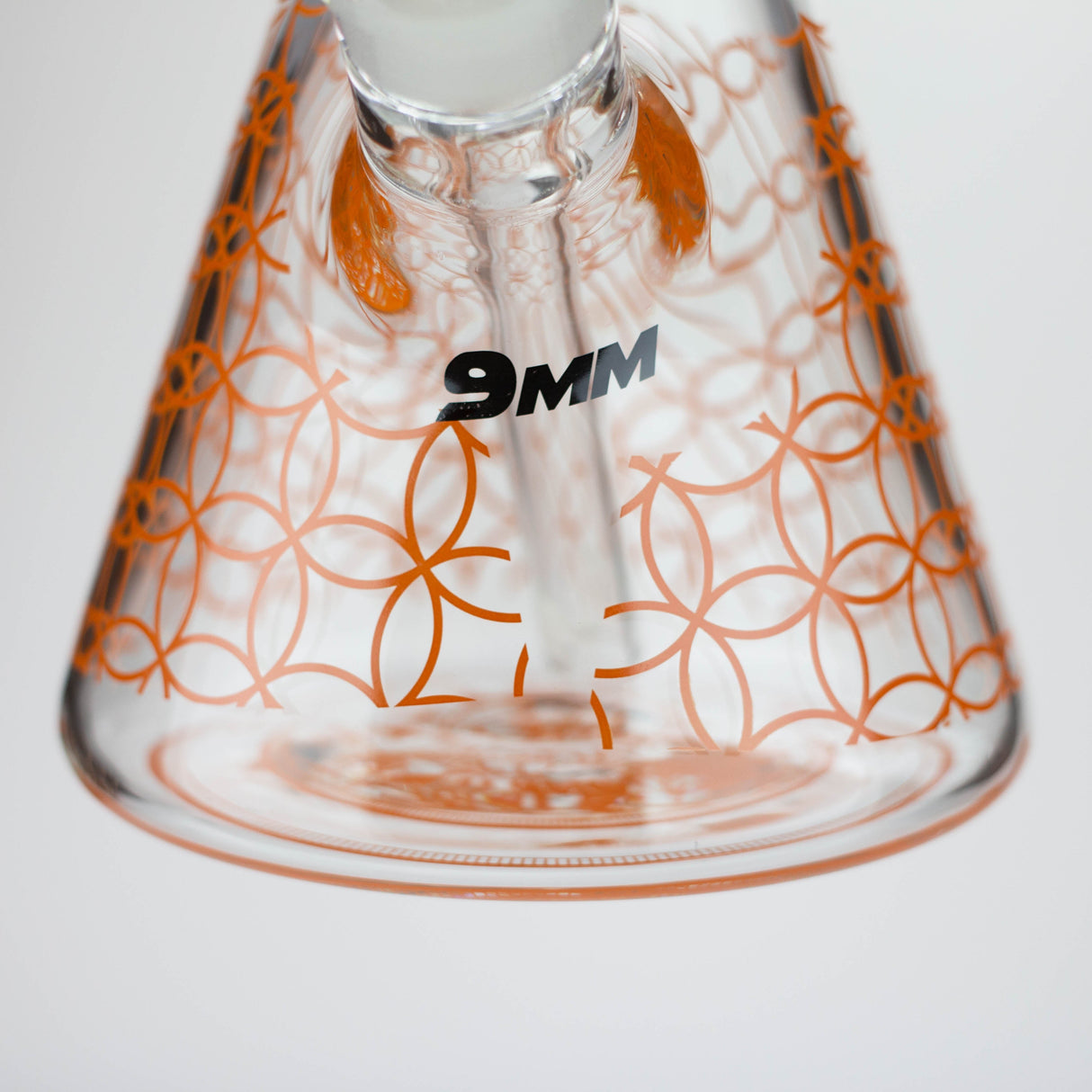 15.5" 9 mm Graphic Glass Water Bong